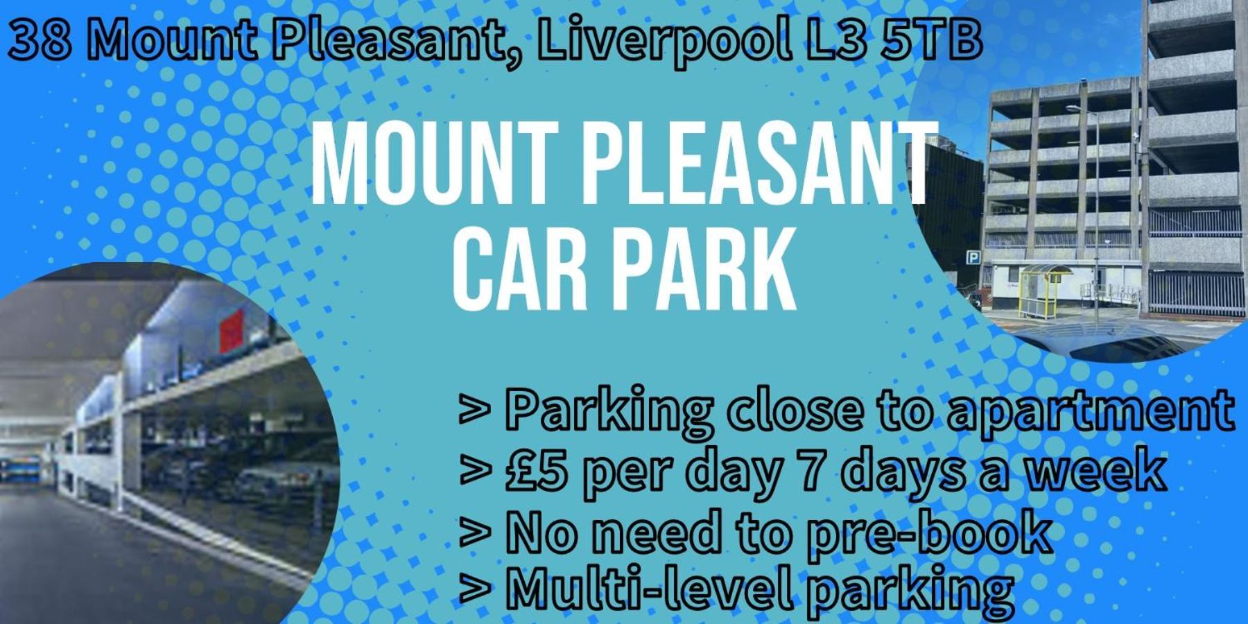 Sidemersey Livings- Convenient 1-Bedroom Flat With A View, Central Liverpool Esterno foto